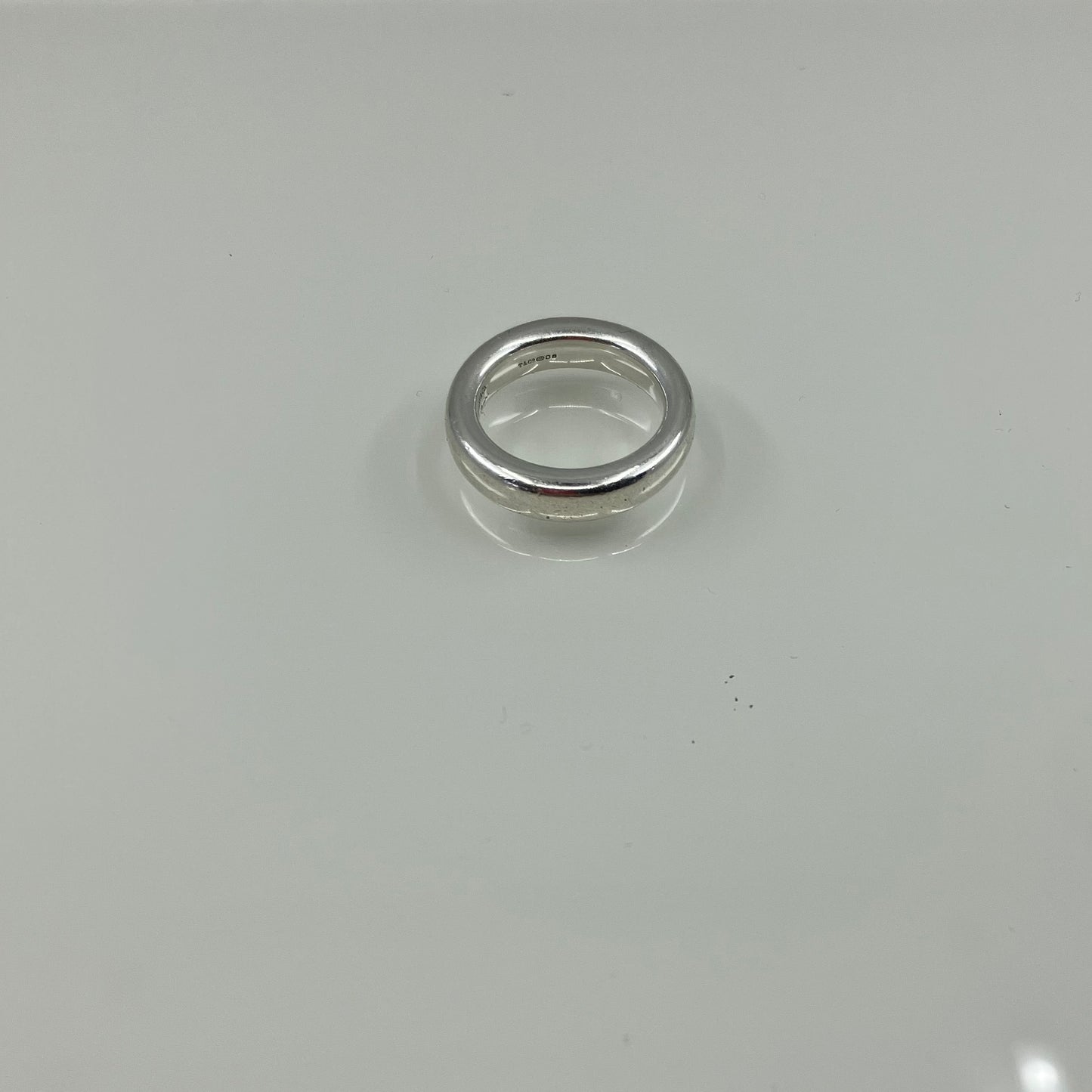 Silver Doughnut ring by Elsa Peretti for Tiffany & Co