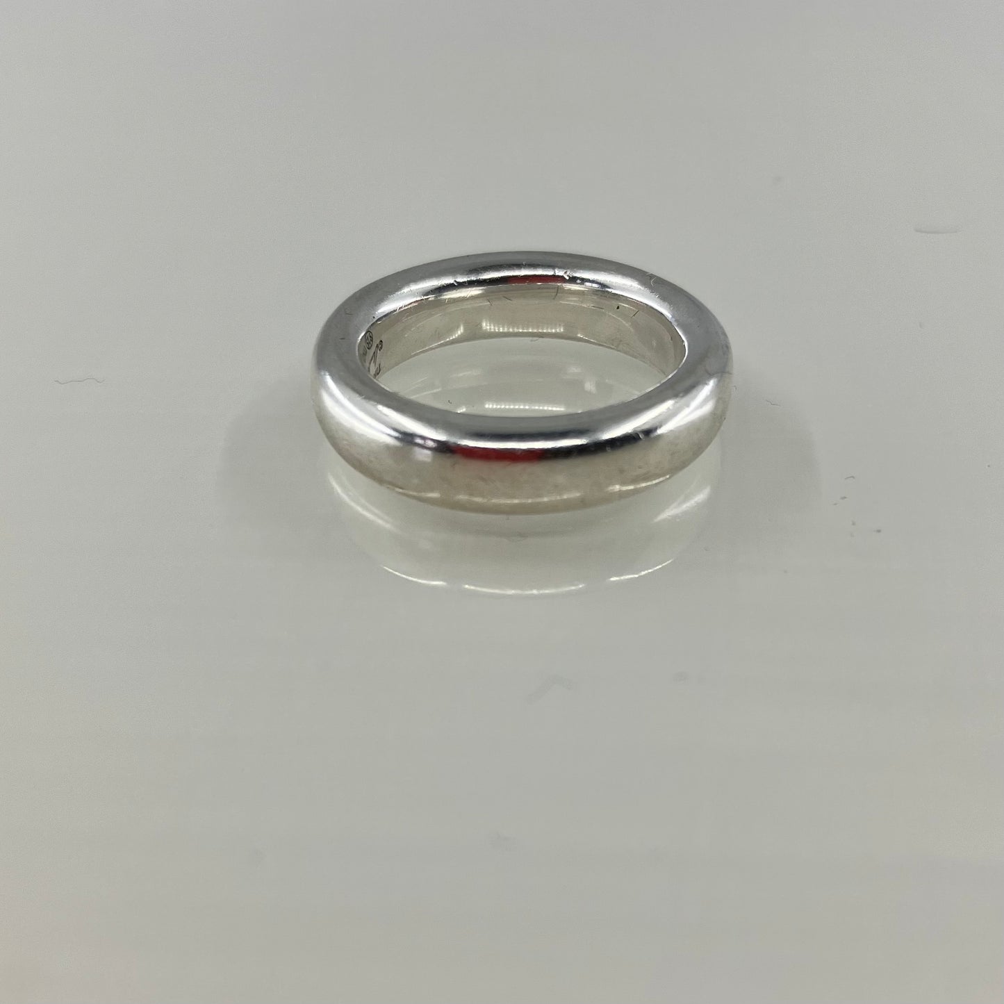 Silver Doughnut ring by Elsa Peretti for Tiffany & Co