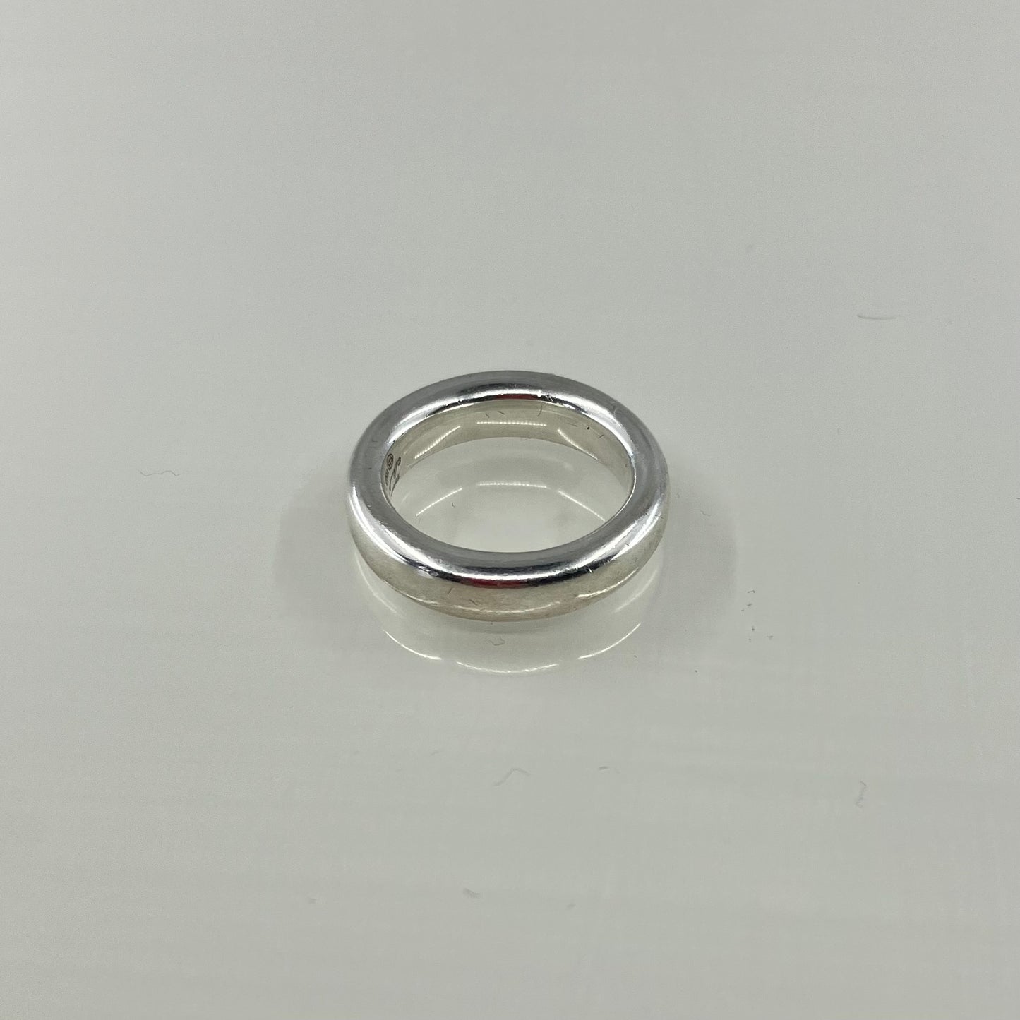 Silver Doughnut ring by Elsa Peretti for Tiffany & Co